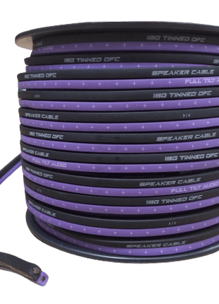 Full Tilt Audio 100' 16 AWG 100% OFC Speaker Wire