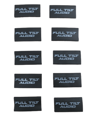 Full Tilt Audio 4 AWG Heat Shrink With Full Tilt Logo- 10 Pack