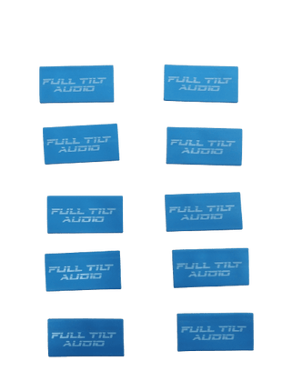 Full Tilt Audio Heat Shrink Tubing With Full Tilt Logo 10-Pack - Sundown Audio