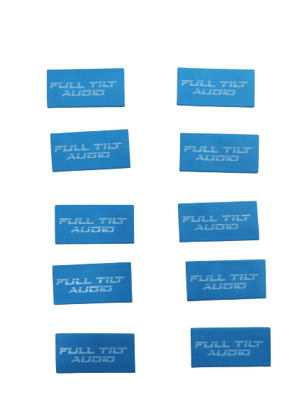 Full Tilt Audio Heat Shrink Tubing With Full Tilt Logo 10-Pack - Sundown Audio