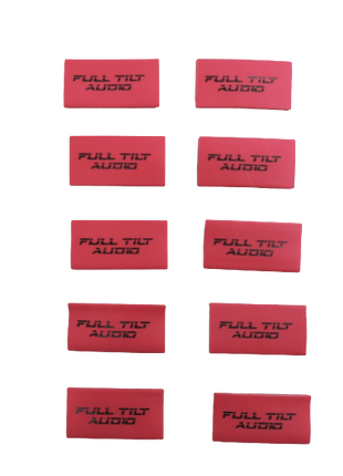 Full Tilt Audio 4 AWG Heat Shrink With Full Tilt Logo- 10 Pack