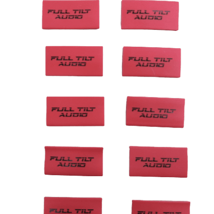 Full Tilt Audio 8 AWG Heat Shrink With Full Tilt Logo- 10 Pack