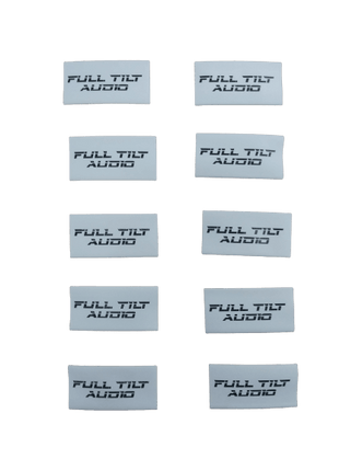Full Tilt Audio 4 AWG Heat Shrink With Full Tilt Logo- 10 Pack