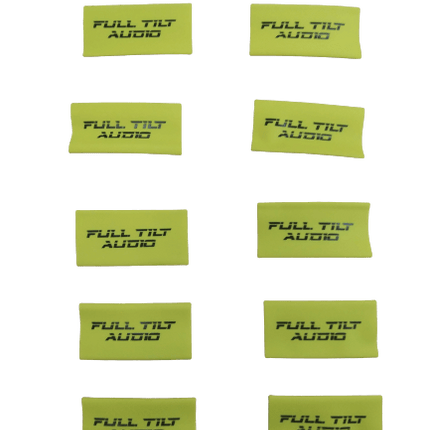 Full Tilt Audio 8 AWG Heat Shrink With Full Tilt Logo- 10 Pack