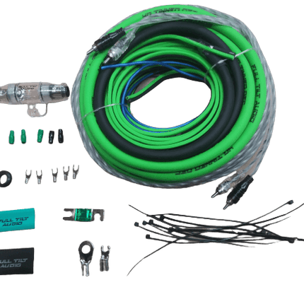 Full Tilt Audio 4 AWG OFC Amplifier Wire Kits