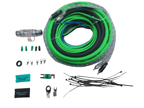 Full Tilt Audio 4 AWG OFC Amplifier Wire Kits