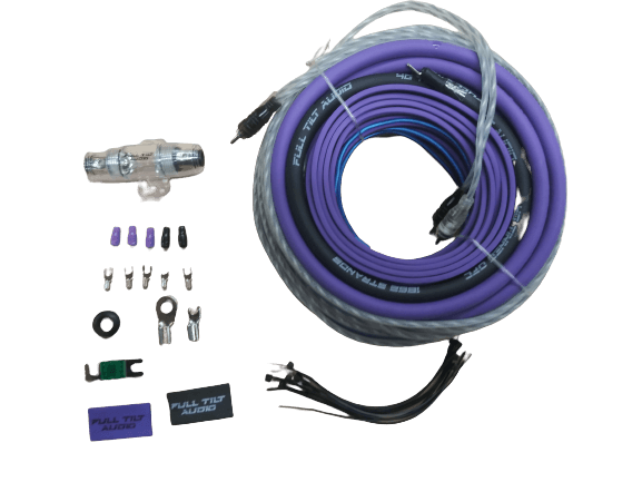 Full Tilt Audio 4 AWG OFC Amplifier Wire Kits