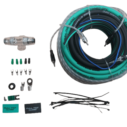 Full Tilt Audio 4 AWG OFC Amplifier Wire Kits