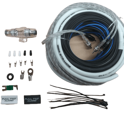 Full Tilt Audio 4 AWG OFC Amplifier Wire Kits