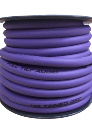 Full Tilt 50' 4 AWG OFC Power/Ground Cable