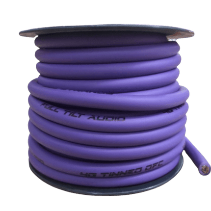 Full Tilt 50' 4 AWG OFC Power/Ground Cable