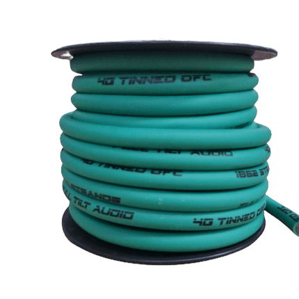 Full Tilt 50' 4 AWG OFC Power/Ground Cable