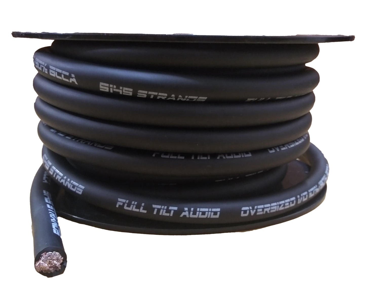 Full Tilt 50' 1/0 AWG CCA Power/Ground Cable