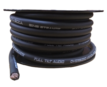 Full Tilt 50' 1/0 AWG CCA Power/Ground Cable