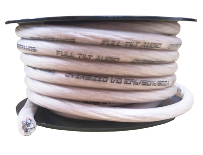 Full Tilt 50' 1/0 AWG CCA Power/Ground Cable