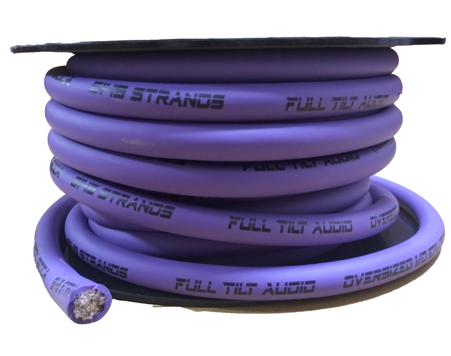 Full Tilt 50' 1/0 AWG CCA Power/Ground Cable