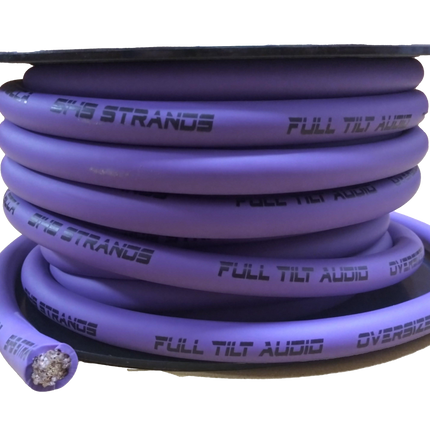 Full Tilt 50' 1/0 AWG CCA Power/Ground Cable