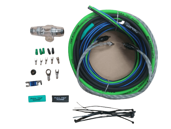 Full Tilt Audio 8 AWG OFC Amplifier Wire Kits