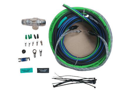 Full Tilt Audio 8 AWG OFC Amplifier Wire Kits