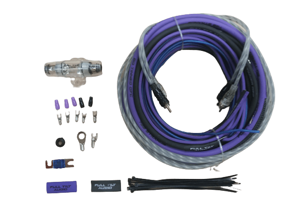 Full Tilt Audio 8 AWG OFC Amplifier Wire Kits