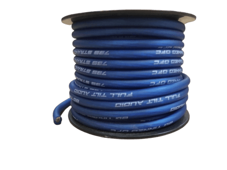 Full Tilt 50' 8 AWG OFC Power/Ground Cable - Sundown Audio