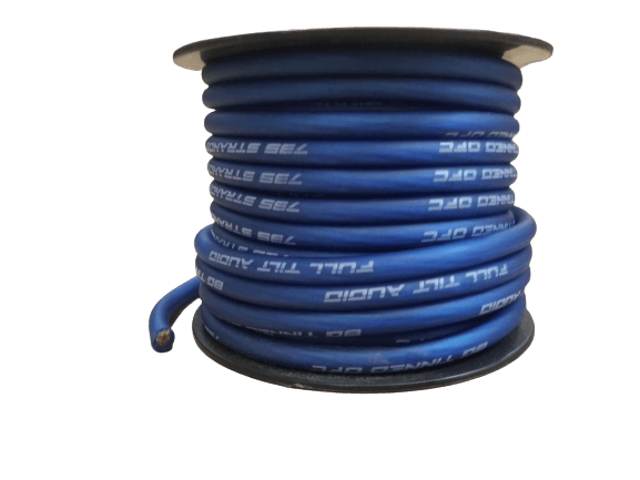 Full Tilt 50' 8 AWG OFC Power/Ground Cable - Sundown Audio