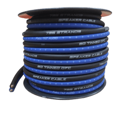 Full Tilt Audio 50' 8 AWG 100% OFC Speaker Wire - Sundown Audio