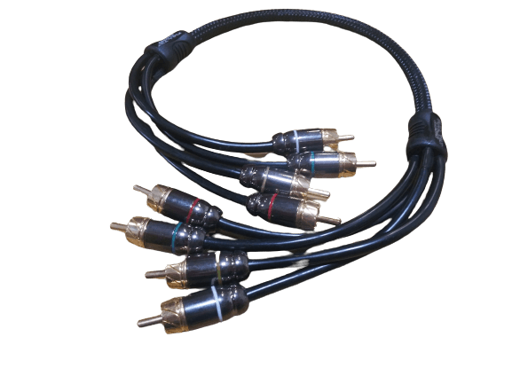 Full Tilt Audio HQ Series 4-Channel RCA Cable