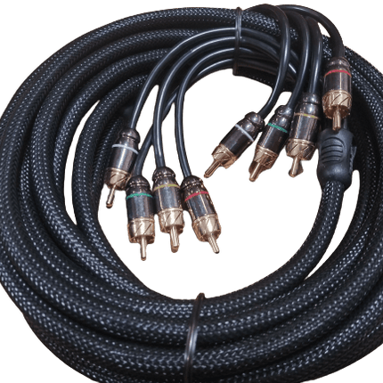 Full Tilt Audio HQ Series 4-Channel RCA Cable