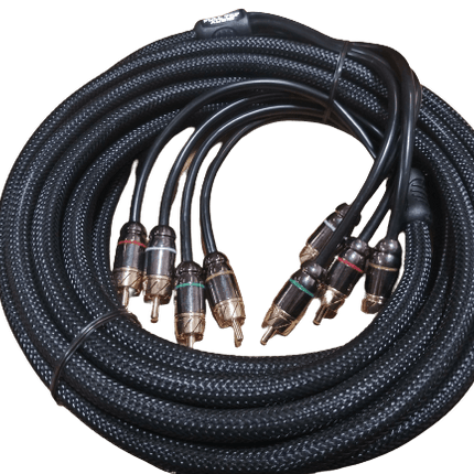 Full Tilt Audio HQ Series 4-Channel RCA Cable