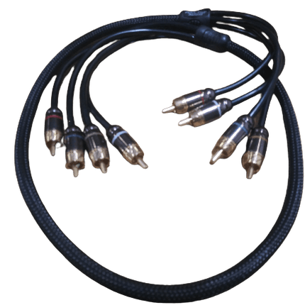 Full Tilt Audio HQ Series 4-Channel RCA Cable