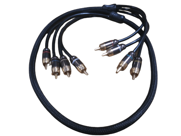 Full Tilt Audio HQ Series 4-Channel RCA Cable