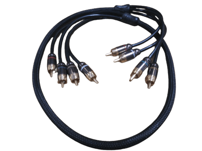 Full Tilt Audio HQ Series 4-Channel RCA Cable