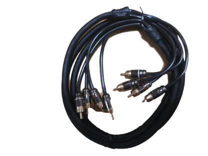 Full Tilt Audio HQ Series 4-Channel RCA Cable