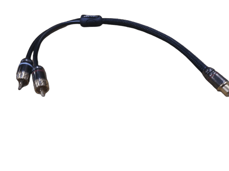 Full Tilt HQ Series 2 Male-to-1 Female Y-Splitter RCA Cable - Sundown Audio