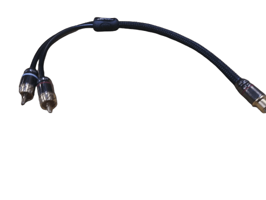 Full Tilt HQ Series 2 Male-to-1 Female Y-Splitter RCA Cable