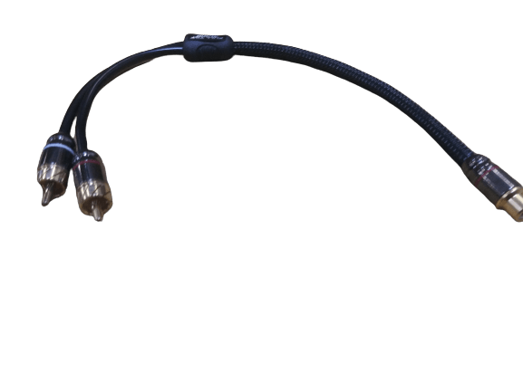 Full Tilt HQ Series 2 Male-to-1 Female Y-Splitter RCA Cable - Sundown Audio