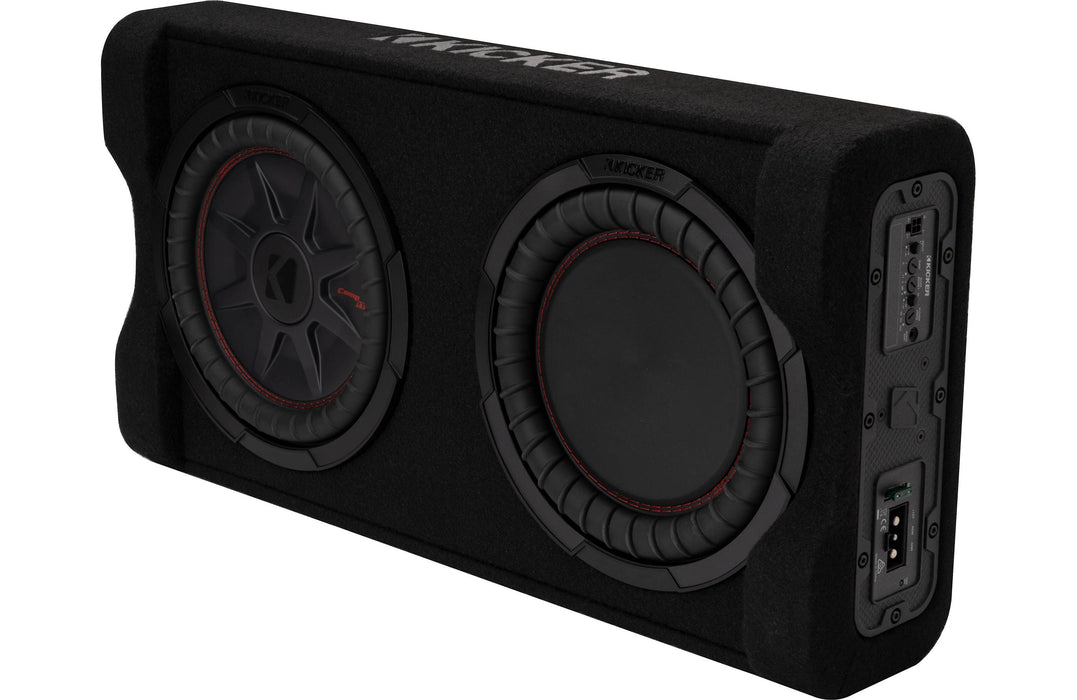 Kicker 49PTRTP 10" Down-Firing Powered Subwoofer Enclosure