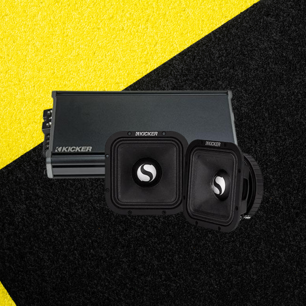 <h2>Kicker Car Audio Subwoofers &amp; Amps</h2>
