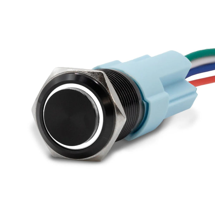 Sparked Innovations Latching Black Push Button Switches