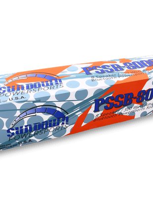 PSSB-8000 8 Speaker 300 watt Amplified Bluetooth Powersports Soundbar - Sundown Audio