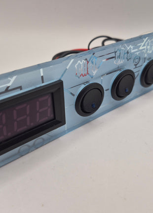 Switch Panel with Voltmeter