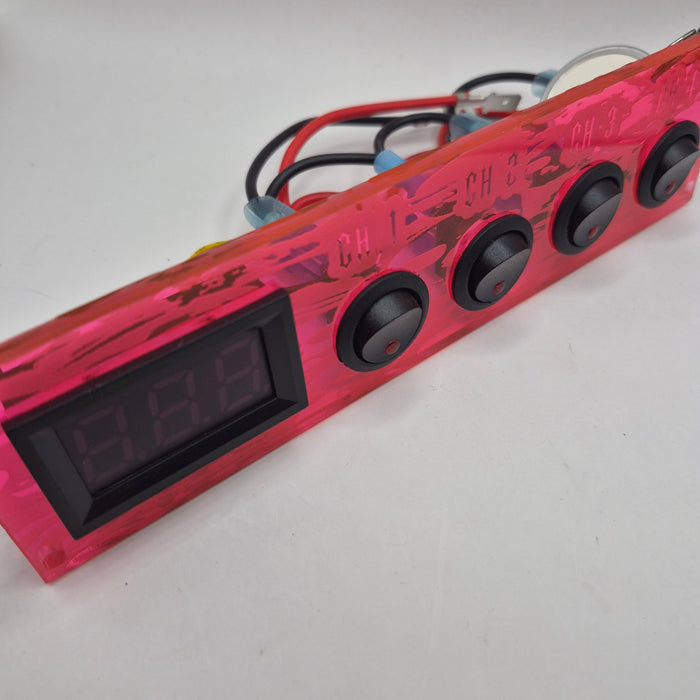 Switch Panel with Voltmeter