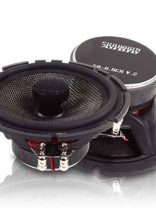 SA-6.5CX 6.5" 6-1/2 Coaxial Car Audio Speakers+Built-In Tweeters - Sundown Audio
