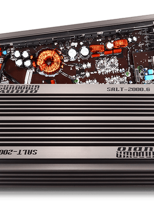 SALT-2000.6 6-Channel 2000W Amplifier - Sundown Audio