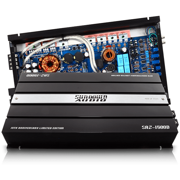 SAZ-1500 15th Anniversary Edition 1500W Class-D Amplifier - Sundown Audio