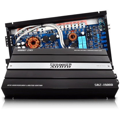 SAZ-1500 15th Anniversary Edition 1500W Class-D Amplifier - Sundown Audio