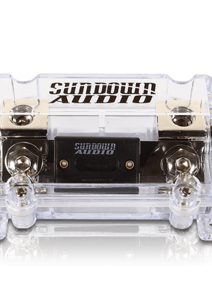 Sundown Audio OFH-WP ANL Waterproof Silver Finish Fuse Holder - Sundown Audio