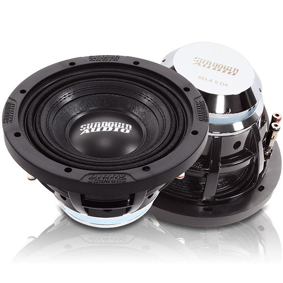 Sundown Audio SD-4 Series 8" 400W Neo Car Audio Subwoofer/Sub NEO SD4 - Sundown Audio