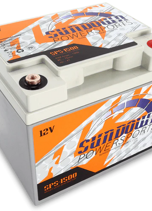 Sundown Power Sports SPS-1500 47aH AGM Battery - Sundown Audio